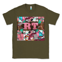 Army Green rt Classic Tee - LillyAllenDesigns