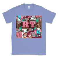 Colony Blue rt Classic Tee - LillyAllenDesigns