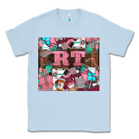 Dusty Blue rt Classic Tee - LillyAllenDesigns