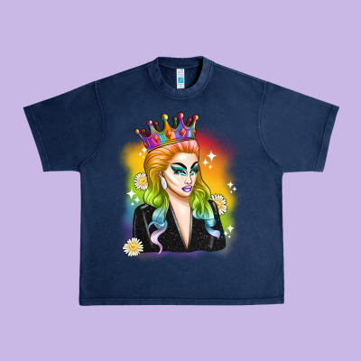 Drag Queen Urban Heavy Tee Designed By Artiststas