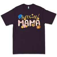Plum softball MAMA Premium Tee - MaliasSmallBusiness