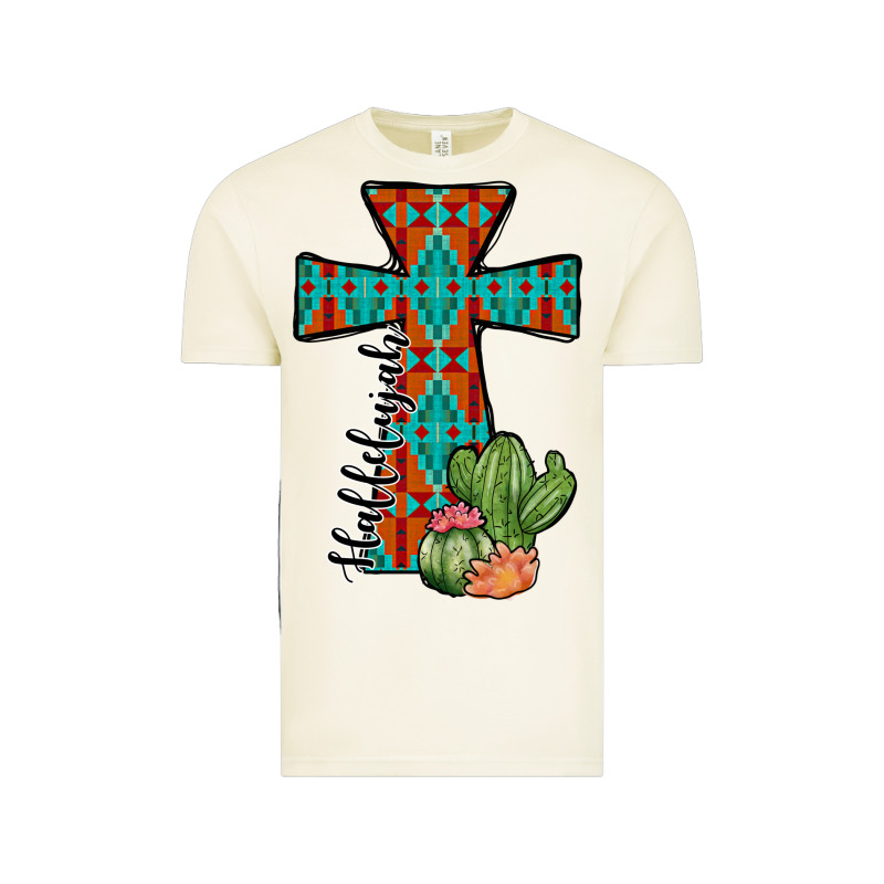 Aztec Cactus Cross Vintage Tee by JahusDesignShop | Teevron
