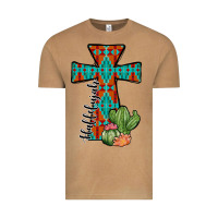 Vintage Camel aztec cactus cross Vintage Tee - JahusDesignShop