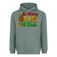 Sage be merry eat well Heavyweight Hoodie - FaDigitalArtStudio