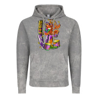 Cloud Rock Mardi Gras love Vintage Hoodie - LillyAllenDesigns