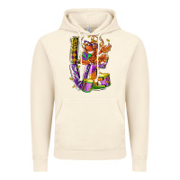 Vintage Artic Mardi Gras love Vintage Hoodie - LillyAllenDesigns