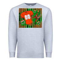 Heather Grey american football uniform mouse pad Premium Sweatshirt - BundleAndBundleShop