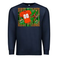 Navy american football uniform mouse pad Premium Sweatshirt - BundleAndBundleShop