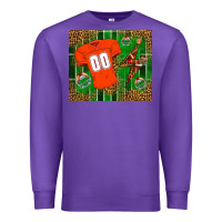 Purple american football uniform mouse pad Premium Sweatshirt - BundleAndBundleShop