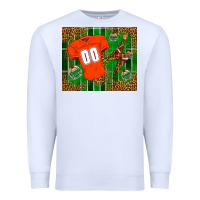 White american football uniform mouse pad Premium Sweatshirt - BundleAndBundleShop