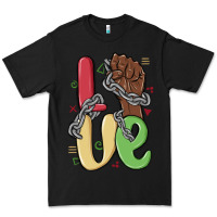 Black love juneteenth Premium Tee - MaliasSmallBusiness