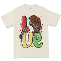 Bone love juneteenth Premium Tee - MaliasSmallBusiness