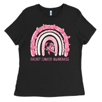 Breast Cancer  Awareness Rainbow Ladies Tee | Teevron