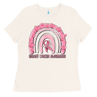 Bone breast cancer  awareness rainbow Ladies Tee - MaliasSmallBusiness