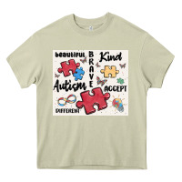 Mossy autism Heavy Core Tee - MaliasSmallBusiness