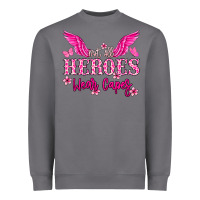 Storm Not all heroes wear capes Cancer Awareness Heavyweight Sweatshirt - HowdyJamesFarm
