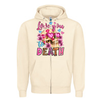 Sandshell love you to death olivia Zipper Hoodie - OliviaCreatesArt