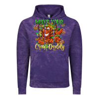 Cloud Purple Who's your craw daddy Mardi Gras Vintage Hoodie - LillyAllenDesigns