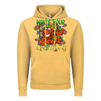 Vintage Mustard Who's your craw daddy Mardi Gras Vintage Hoodie - LillyAllenDesigns