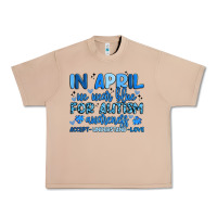 Burro in april we wear blue for autism awareness Urban Heavy Tee - Artiststas