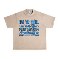 French Oak in april we wear blue for autism awareness Urban Heavy Tee - Artiststas