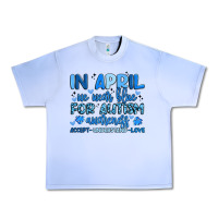 Grape Ice in april we wear blue for autism awareness Urban Heavy Tee - Artiststas