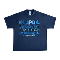Navy in april we wear blue for autism awareness Urban Heavy Tee - Artiststas