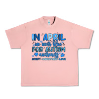 Salmon in april we wear blue for autism awareness Urban Heavy Tee - Artiststas