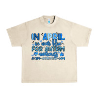 Sandshell in april we wear blue for autism awareness Urban Heavy Tee - Artiststas