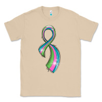 Mushroom metastatic breast cancer ribbon Classic Tee - LillyAllenDesigns