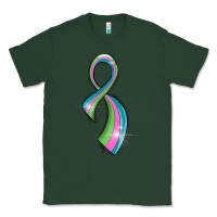 Sports Green metastatic breast cancer ribbon Classic Tee - LillyAllenDesigns