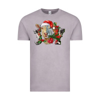 Vintage Zinc Joy Christmas Goat Vintage Tee - LillyAllenDesigns