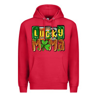 Cardinal St. Patrick's lucky mama Premium Hoodie - OliviaCreatesArt