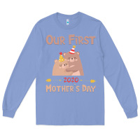 Colony Blue Our First Mother's Day Long Sleeve Tee - Bettercallsaul