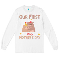 White Our First Mother's Day Long Sleeve Tee - Bettercallsaul