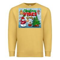 Antique Gold christmas vibes only tumbler Premium Sweatshirt - BundleAndBundleShop