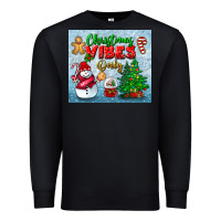 Black christmas vibes only tumbler Premium Sweatshirt - BundleAndBundleShop