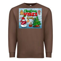 Chestnut christmas vibes only tumbler Premium Sweatshirt - BundleAndBundleShop