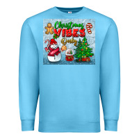 Ocean Blue christmas vibes only tumbler Premium Sweatshirt - BundleAndBundleShop