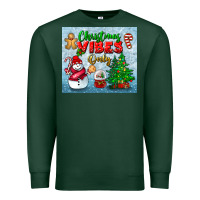 Sports Green christmas vibes only tumbler Premium Sweatshirt - BundleAndBundleShop