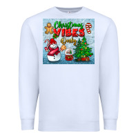 White christmas vibes only tumbler Premium Sweatshirt - BundleAndBundleShop