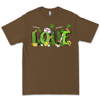 Cacao st patricks love nurse Premium Tee - MaliasSmallBusiness