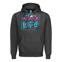 Nurse Life Olivia  (1) Zipper Hoodie | Teevron