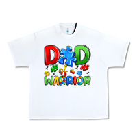 White dad of a warrior Urban Heavy Tee - Artiststas