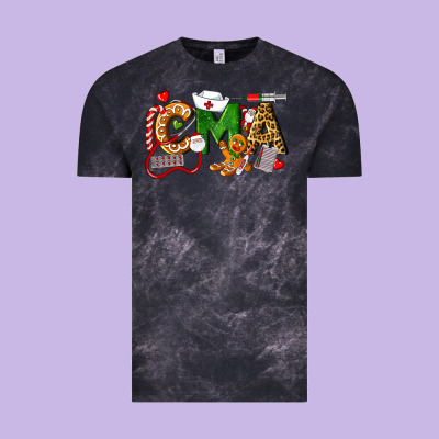Christmas Cma Certified Medical Assistant Vintage Tee Designed By Lillyallendesigns
