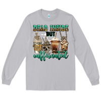 Moon Dust dead inside but caffeinated skeleton coffee cups Long Sleeve Tee - Jasminsmagicworld