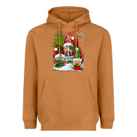 Meerkat christmas gnome truck Heavyweight Hoodie - BundleAndBundleShop