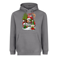 Storm christmas gnome truck Heavyweight Hoodie - BundleAndBundleShop