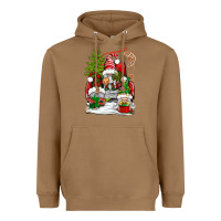 Toasted Coconut christmas gnome truck Heavyweight Hoodie - BundleAndBundleShop