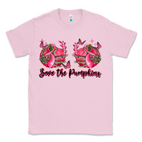 Bubblegum Pink save the pumpkins Classic Tee - LillyAllenDesigns